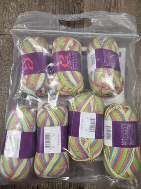 Ella Rae Phoenix DK Prints Pure Mercerized Cotton Key Lime Pie Set of 7 Rolls